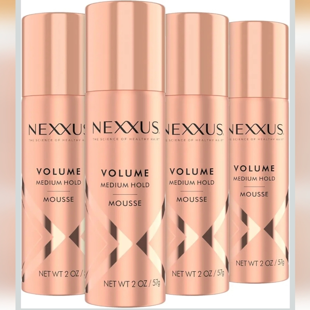 Nexxus Travel Size Volume Medium Hold Mousse 4 Pack